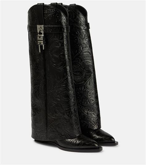 bottes givenchy femme|Givenchy cowboy boots.